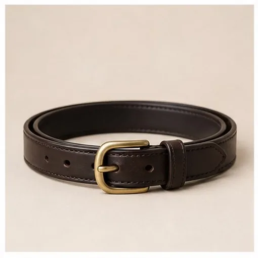 28 mm Dress Belt — Natural